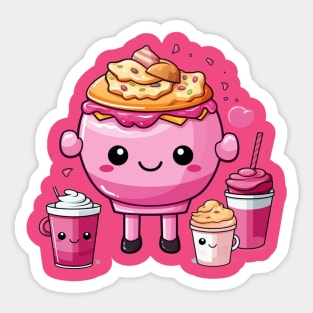 kawaii Ice cream  T-Shirt cute Candy food gilrl Sticker